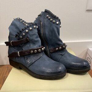 **SOLD***Rare* A.S. 98 Timeless Rockstar Verti BLUE EU36 NIB